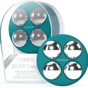 FOREO BEAR 2 BODY ADVANCED MICROCURRENT BODY TONING DEVICE IMPROVES WRINKLES